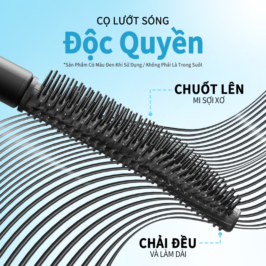 Focallure mascara Chuốt Mi Cong Vút Và Dài Hơn 24h Nhanh Khô Chống Thấm Nước Và Mồ Hôi Lâu Trôi 7.5g