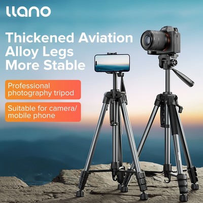 CANON NIKON Llano Giá Đỡ Ba Chân 170cm Chịu Tải Nặng 10kg Chuyên Dụng Cho Máy Ảnh / Điện Thoại / Máy Ảnh dslr