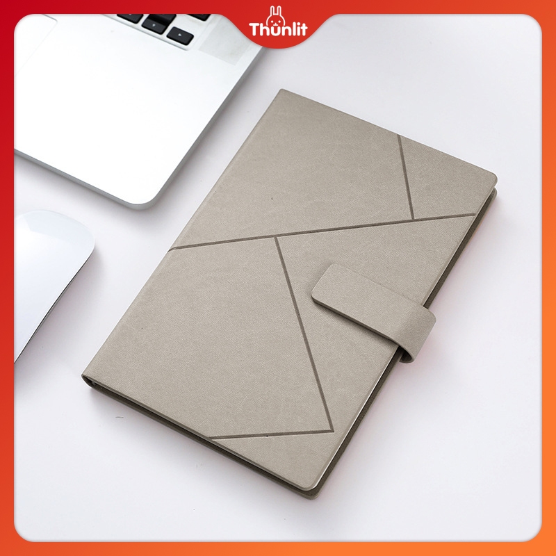 Thunlit Bìa Cứng Bộ Sổ Tay A5 Dày Nhật Ký Sách Tặng Bộ Bút Bán Buôn Văn Phòng Kinh Doanh Notepad