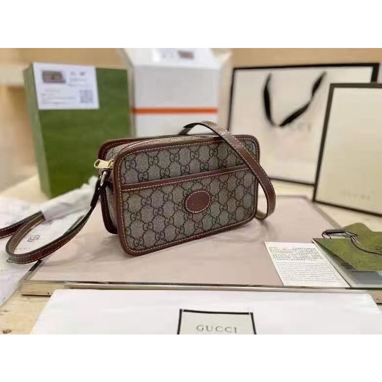 Túi Nam mini 19 * 17 cm Mới Với Khóa Liên Kết g Không Hộp