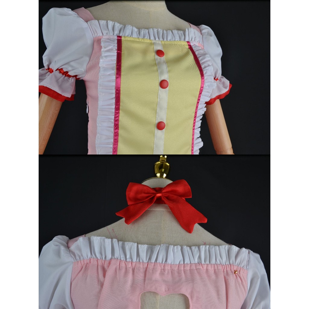 Puella Bộ Tóc Giả Hóa Trang Nhân Vật anime Magoka Trong anime merch