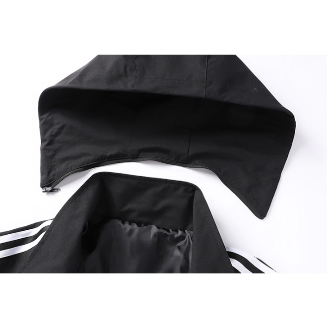 Áo Khoác Nam Có Nón Màu Trơn Chống Gió Thời Trang Thu Đông Mới