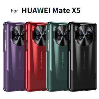 Bao da nắp gập chống in dấu vân tay cho huawei mate x5 x3 ốp