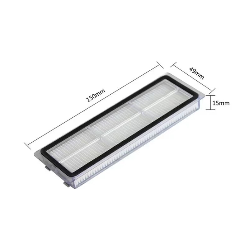 Tương thích với Dreame S10 S10 Pro L10S Ultra Xiaomi Mijia X10 + B101CN C102CN robot hút bụi bàn chải con lăn / bàn chải bên / vải lau nhà / túi bụi / bộ lọc HEPA Phụ kiện