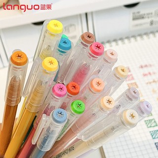 Languo set 72 Bút Mực gel Nhiều Màu Cao Cấp
