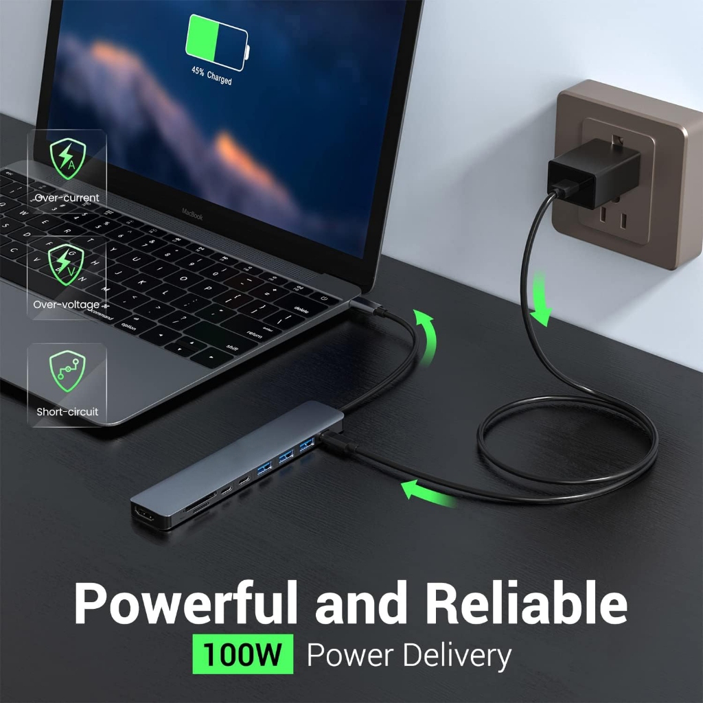 Trạm Kết Nối Đa Năng nine Trong Một 4k * hdmi Cho Máy Tính / laptop