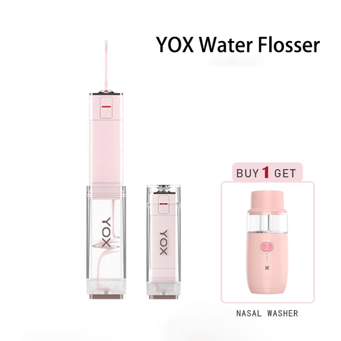 YOX Portable Irrigator Flosser Water Làm sạch răng Loại bỏ tạp chất răng miệng