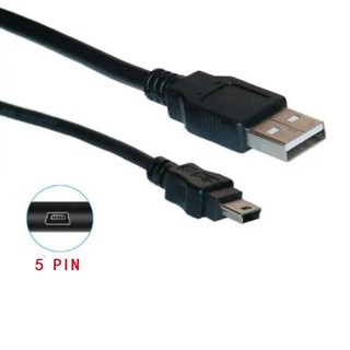 Dây cáp sạc 5pin mini usb 1m 1.5m 2m mp3 camera ps3