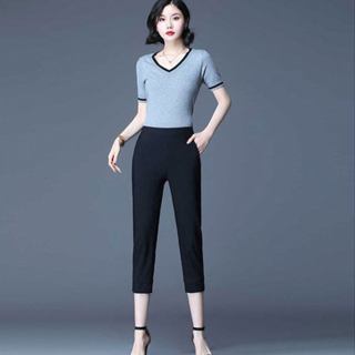 Quần Lửng Màu Sắc Đơn Giản Thoải Mái Cho Nữ