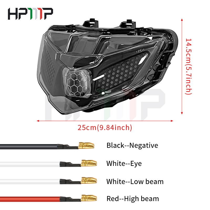 HPMP LC 135 V8 Y15ZR V2 Đèn Pha led Siêu Sáng Chuyên Dụng Cho Xe yamaha