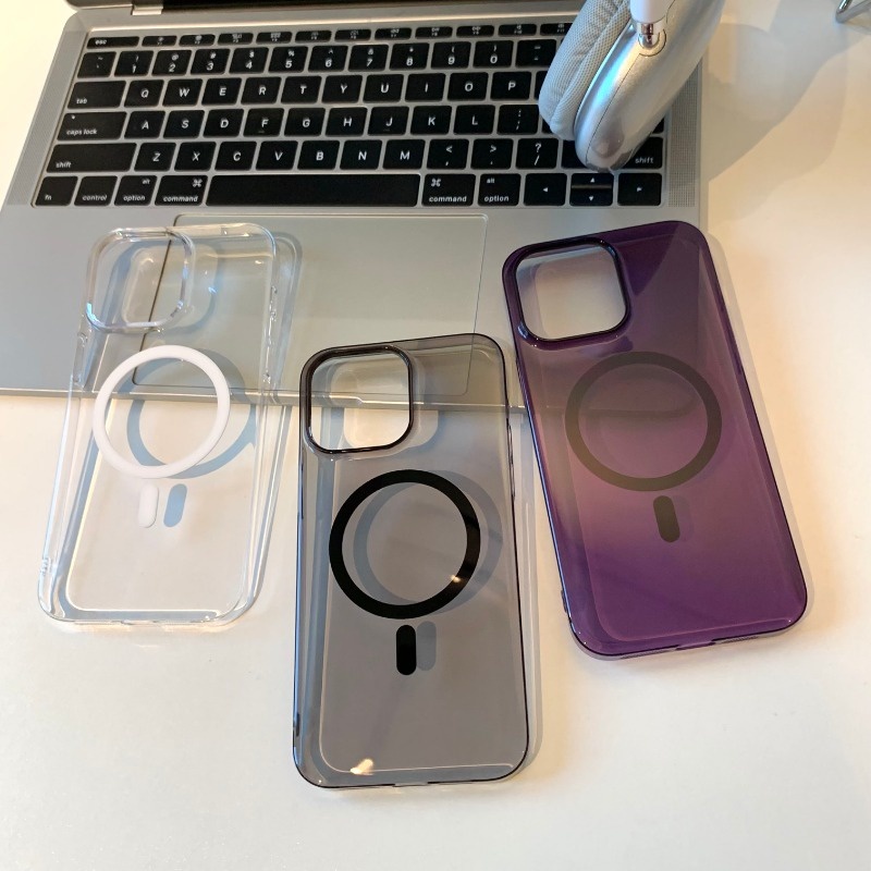 Sang Trọng Ốp Điện Thoại acrylic Trong Suốt Chống Sốc Chất Lượng Cao Cho iphone 15 14 13 12 pro max 14 plus 15plus