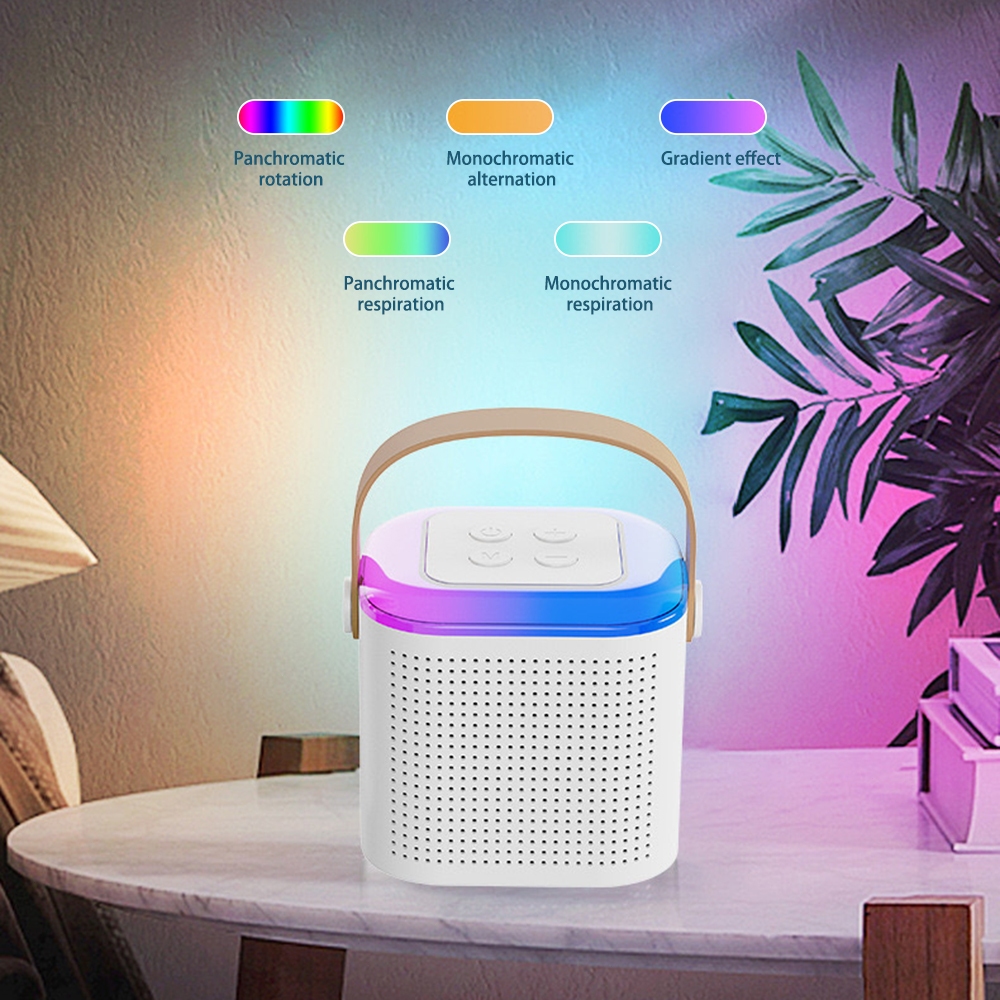 VIRWIR Loa BLUETOOTH Không Dây Tích Hợp Mic Hát Karaoke