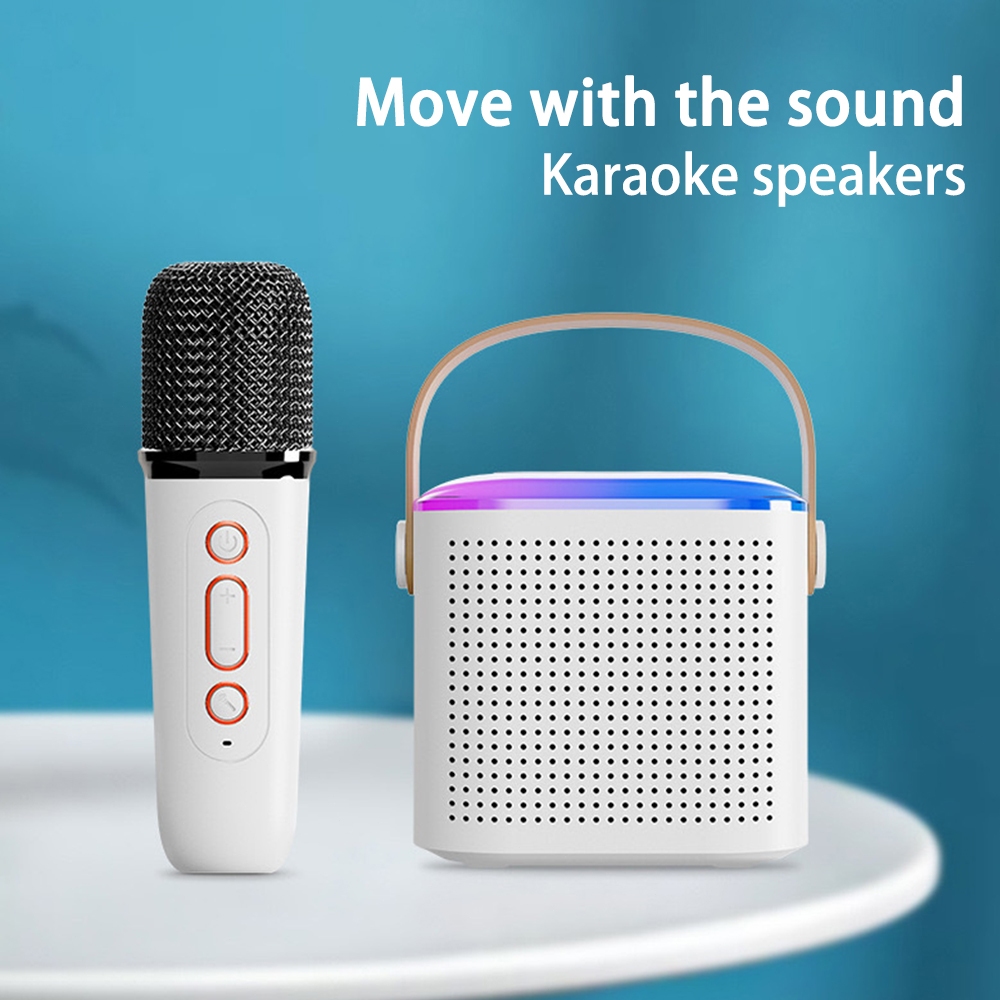 VIRWIR Loa BLUETOOTH Không Dây Tích Hợp Mic Hát Karaoke