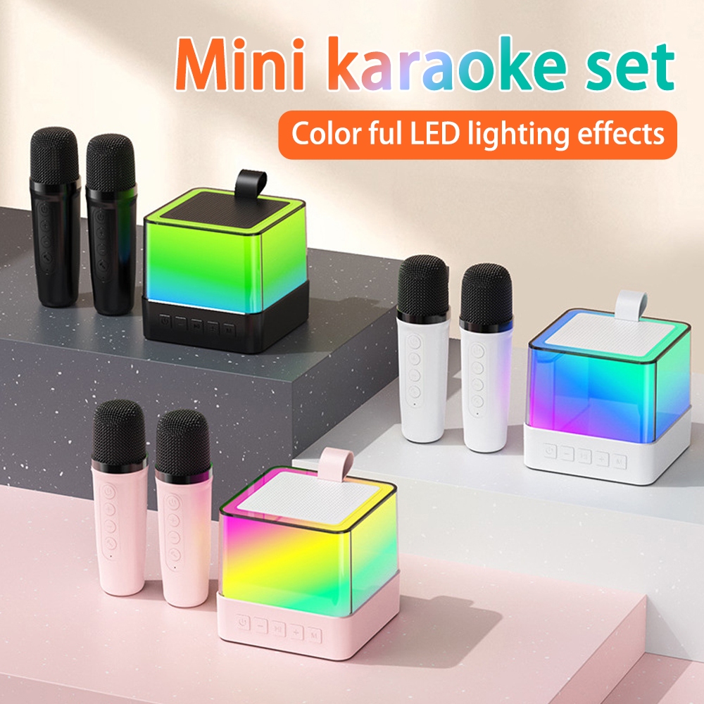 VIRWIR Loa BLUETOOTH Không Dây Tích Hợp Mic Hát Karaoke
