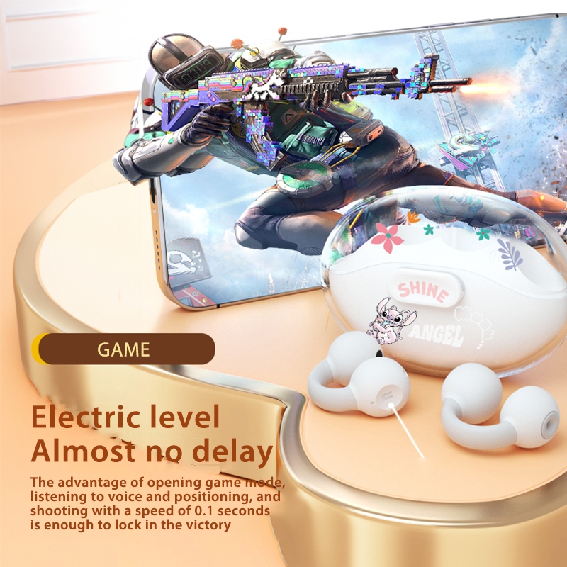 Disney Tai nghe không dây 5.3 xd06 Có mic Hỗ Trợ android / ios