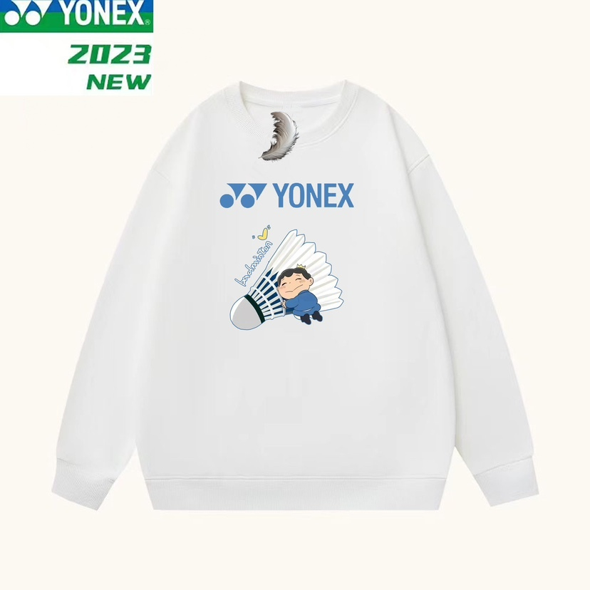 Áo hoodie Tay Dài Giữ Ấm Thời Trang Chơi Cầu Lông yonex 2023 Mới Cho Nam Và Nữ