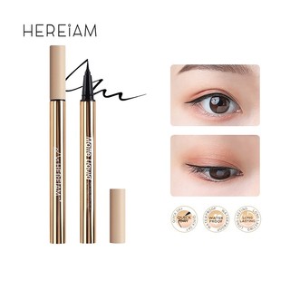 Bút Kẻ Mắt Dạng Lỏng hereiam Màu Đen Chống Nước Lâu Trôi Nhanh Khô Không Nhòe