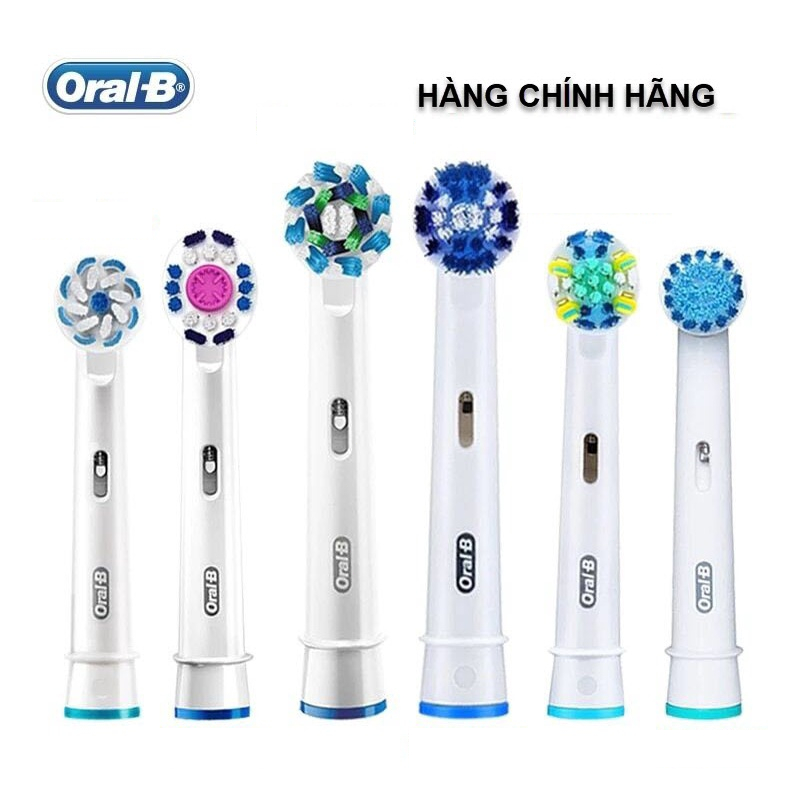 Set 4 đầu bàn chải đánh răng điện Oral-B thay thế tiện dụng cho oral