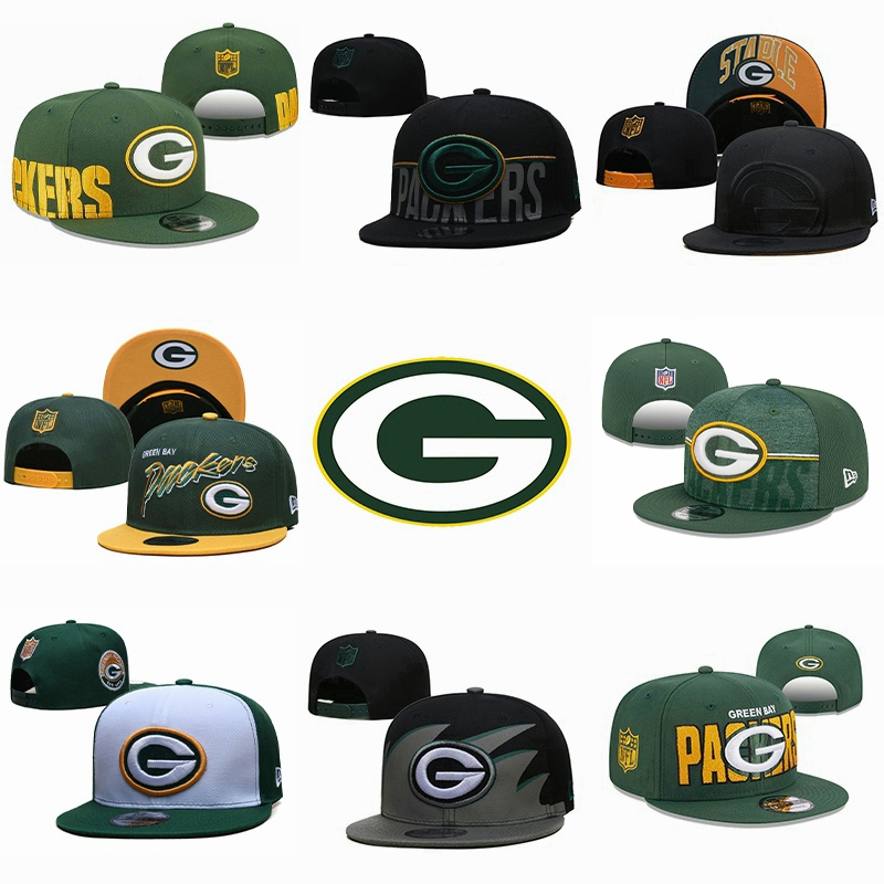 Nfl green bay packers teams mũ snapback chất lượng cao mũ thời trang hip hop mũ che nắng mũ che nắng