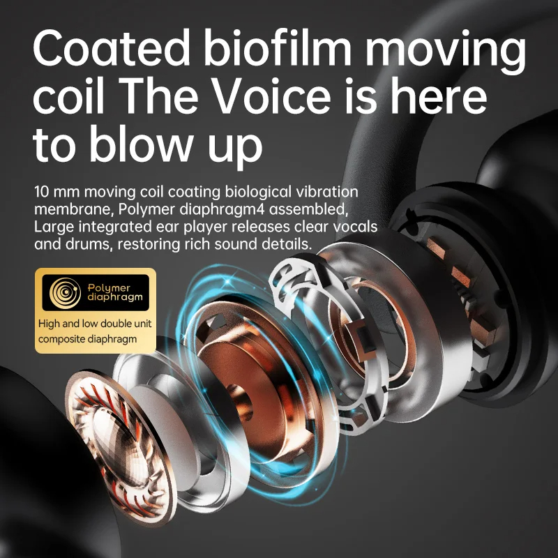 Sanag Tai nghe không dây 5.3 tws z22s Móc Vành Tai Chất Lượng Cao