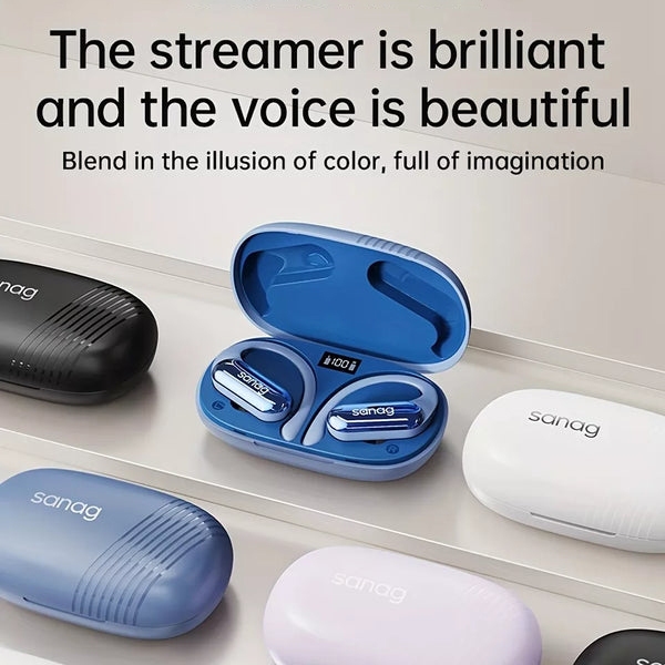 Sanag Tai nghe không dây 5.3 tws z22s Móc Vành Tai Chất Lượng Cao