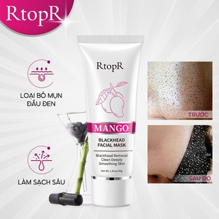 Mặt nạ lột mụn đầu đen RTOPR làm sạch sâu lỗ chân lông dưỡng ẩm kiềm dầu chuyên cải thiện làn da thô ráp 40g