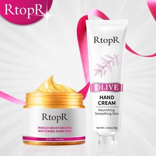 RtopR Combo dưỡng ẩm xoài:Sáp làm trắng da tay 50g + Kem làm săn chắc cổ 40g