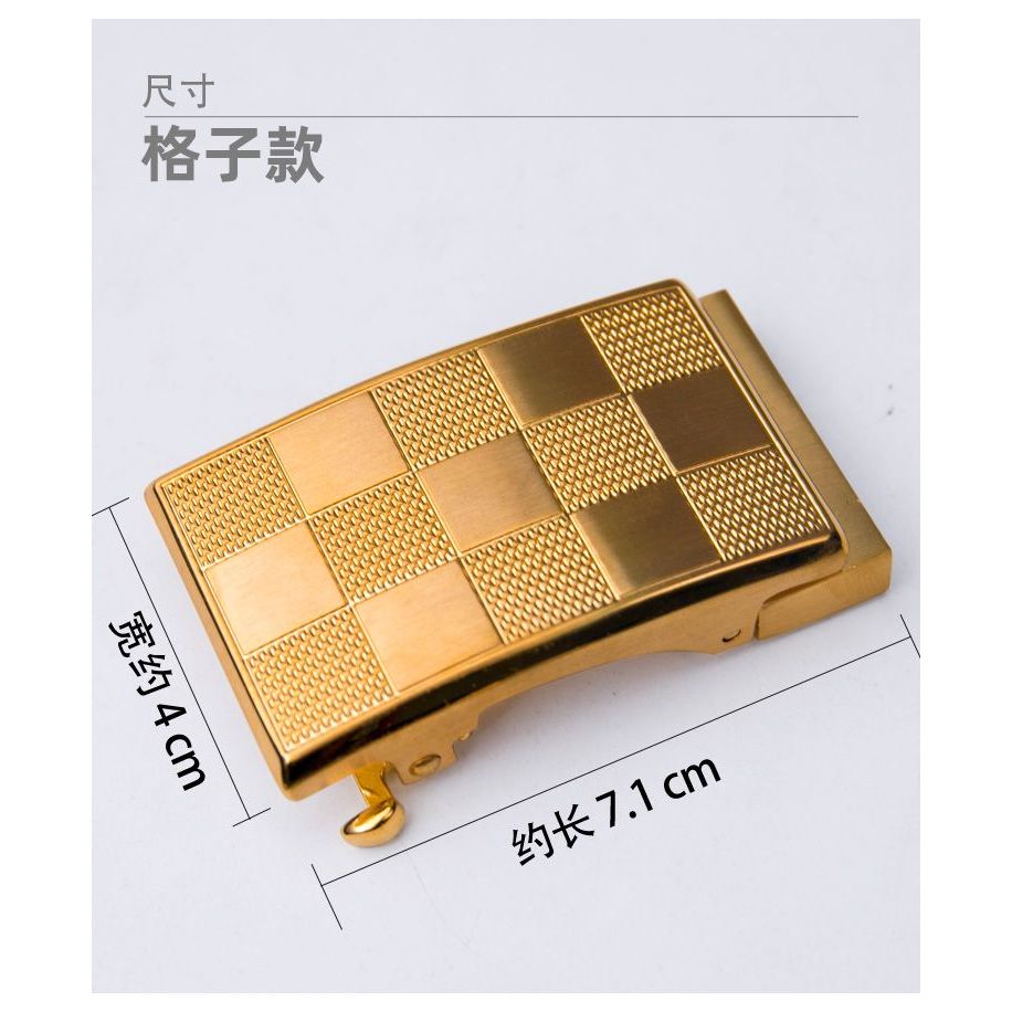 Đầu Khóa Thắt Lưng Bằng Đồng Nguyên Chất 00516 3.5cm Cao Cấp Cho Nam