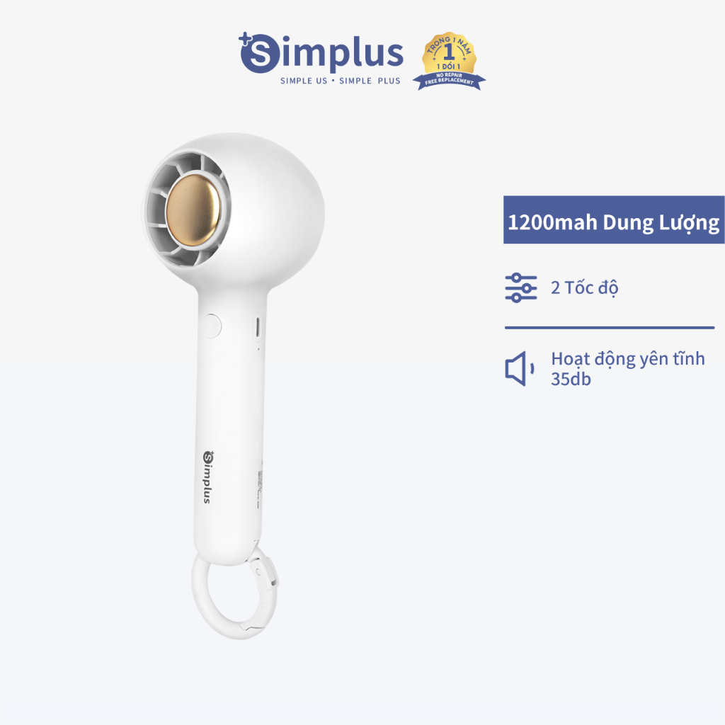 Quạt Cầm Tay Mini Simplus 2000mAh DFSH007