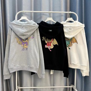 Áo Hoodie mlb In Hình Rồng Phong Cách Hàn Quốc 2024