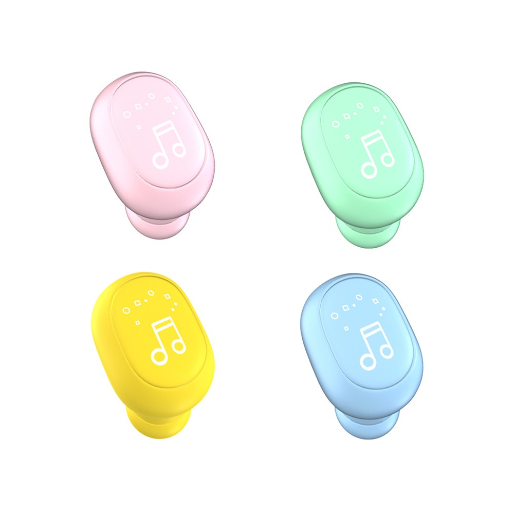 Tai nghe không dây Mini Vô Hình 18D Âm Thanh 20H Có Mic Chất Lượng Cao Cho Điện Thoại Di Động