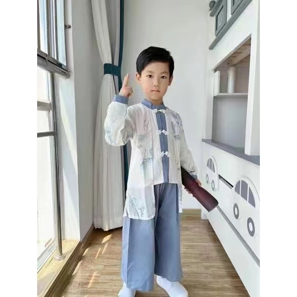 Bộ Hán Phục Hóa Trang Phong Cách Trung Hoa Cho Bé