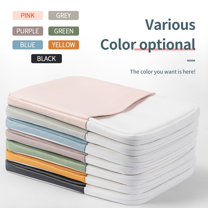 Túi Da pu Đựng laptop Chống Sốc Họa Tiết Hoạt Hình Cho ipad 10 / 11 / 12 / 13 / 14 / 15inch