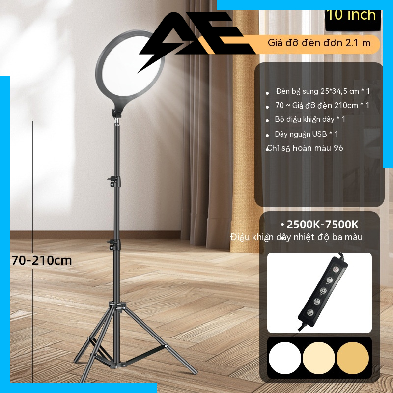 Đèn Chụp Ảnh Hình Tròn Kích Thước 10 / 13 / 14 / 18 inch Mềm Mại