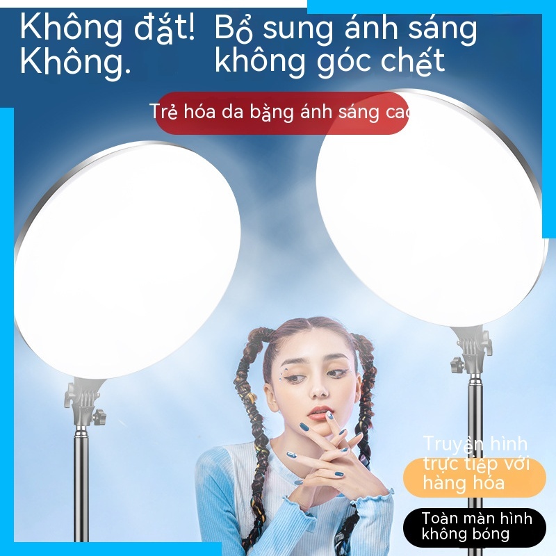 Đèn Chụp Ảnh Hình Tròn Kích Thước 10 / 13 / 14 / 18 inch Mềm Mại