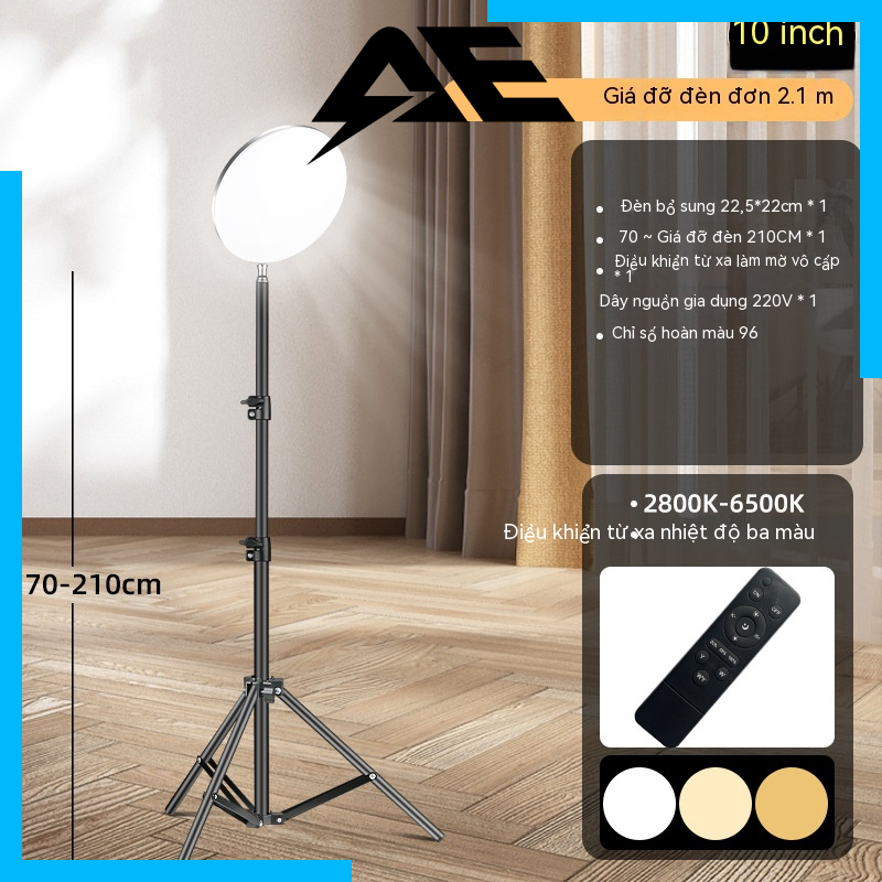 Đèn Chụp Ảnh Hình Tròn Kích Thước 10 / 13 / 14 / 18 inch Mềm Mại