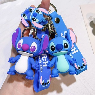 Móc Khóa Hình Nhân Vật Hoạt Hình mickey minnie lilo & stitch / Vịt donald