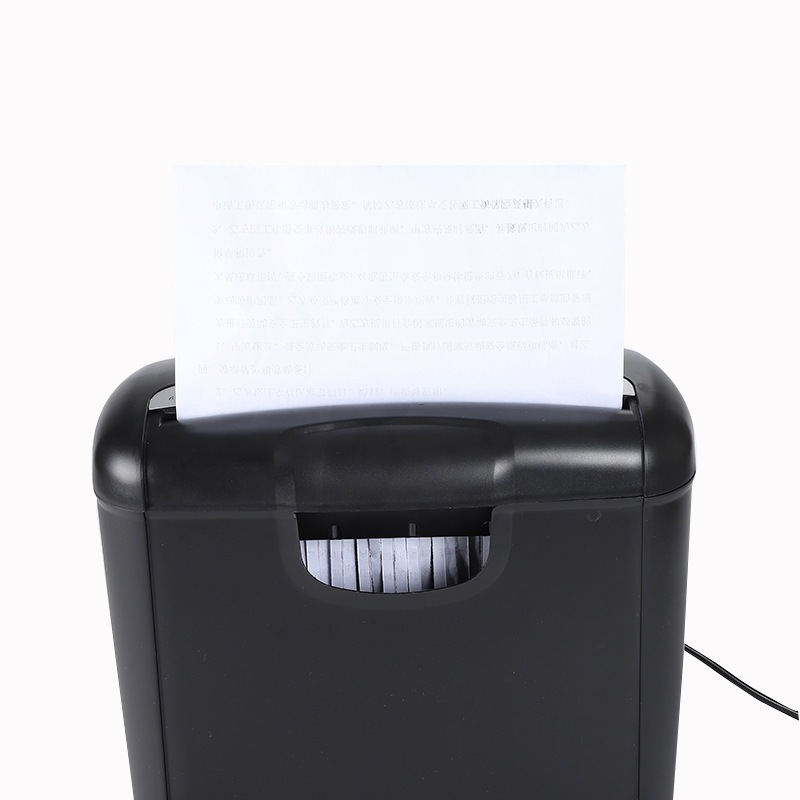 Máy hủy tài liệu giấy điện để bàn cho gia đình trường học văn phòng phích cắm