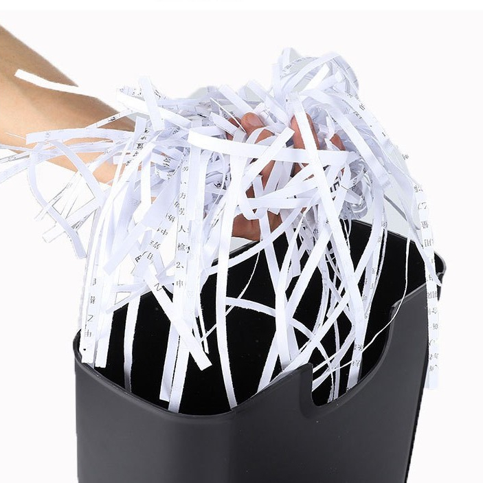 Máy hủy tài liệu giấy điện để bàn cho gia đình trường học văn phòng phích cắm