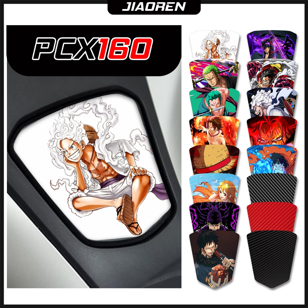 miếng dán luffy one piece dán bình xăng xe máy Honda pcx 160 150 forza 350
