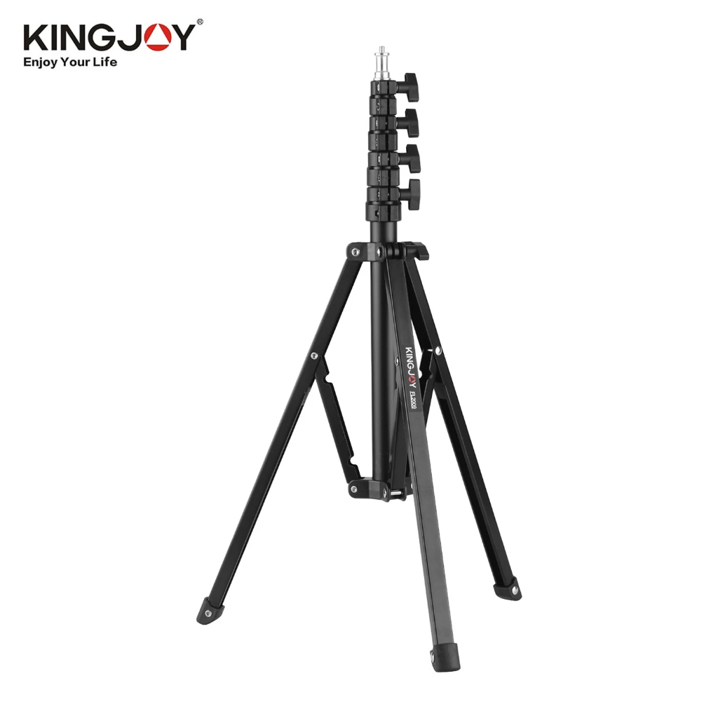 Đế đèn ba chân bằng kim loại có thể điều chỉnh KINGJOY FL2009 Dung tích chịu tải tối đa 10kg. Chiều 