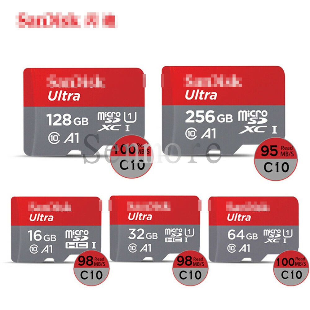 Thẻ Nhớ Sd 128GB 256GB 32G Tốc Độ Cao 100 (MB / S)