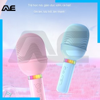 Micro Hát karaoke s8 max Kết Nối bluetooth Cho Điện Thoại