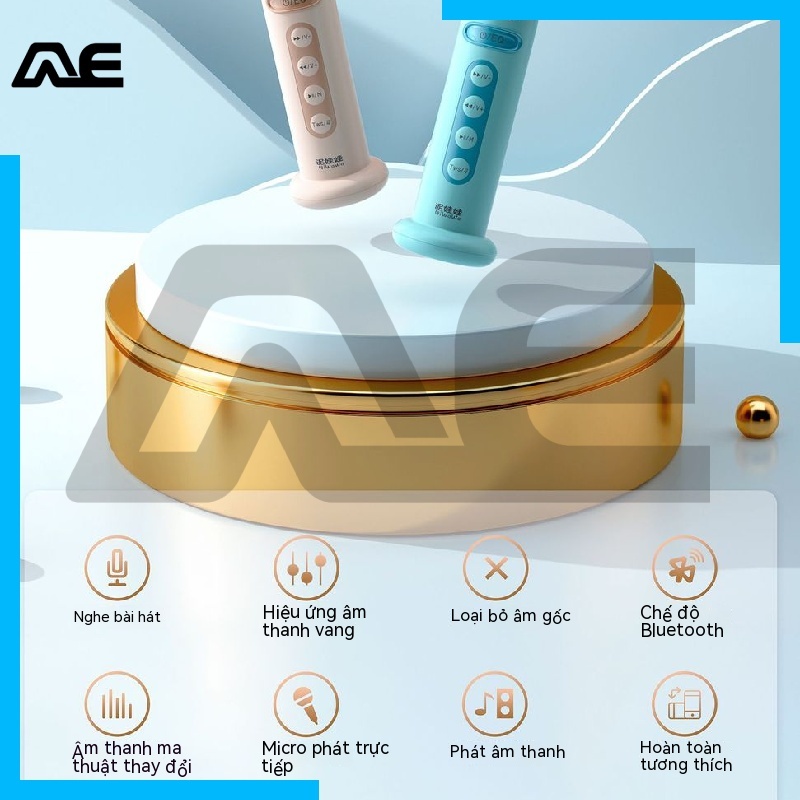 Micro bluetooth Không Dây kgebao Cho Điện Thoại