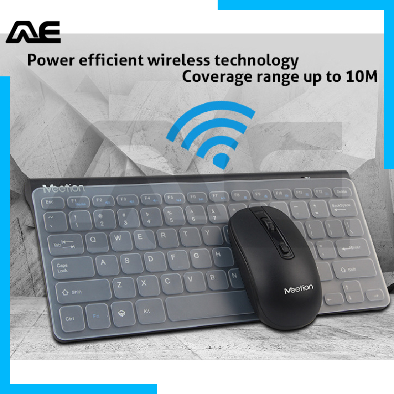 Bộ Bàn Phím Và Chuột Không Dây mini mi shen mini4000