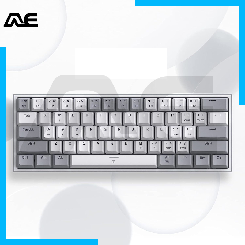 Bàn Phím mini Có Dây redragon k617 61 Phím rgb Dùng Để Chơi Game