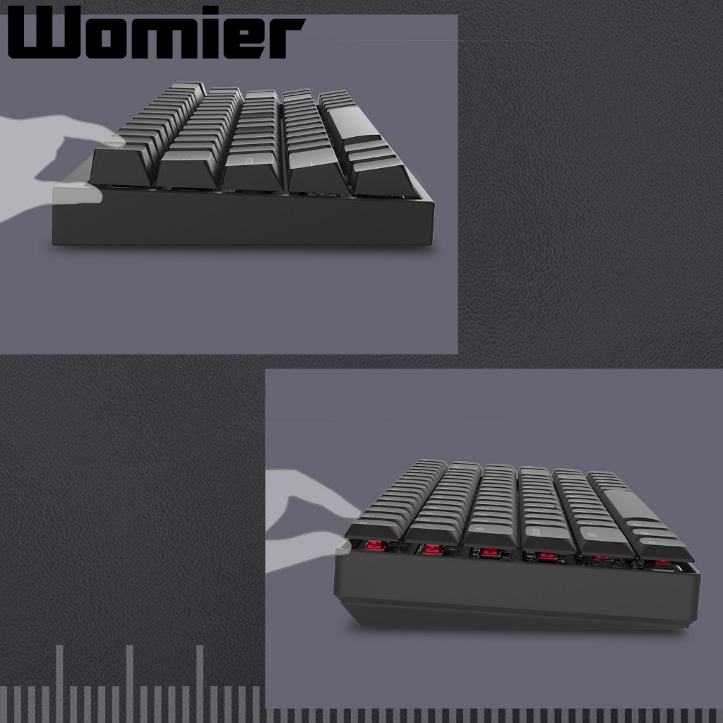 Womier 118 Phím Cấu Hình Thấp Pudding Keycaps Tỏa Sáng Qua PBT Keycap Cho 60% 65% 70% Cherry Gateron MX Gamer Bàn Phím Cơ | BigBuy360 - bigbuy360.vn