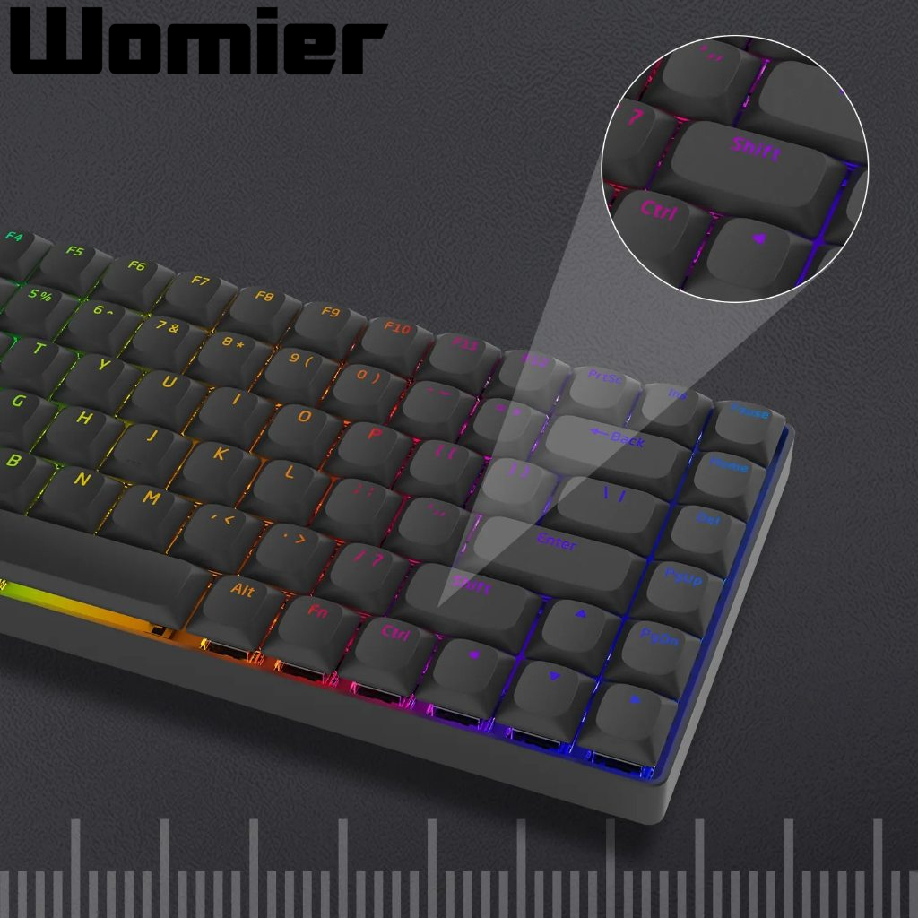 Womier 118 Phím Cấu Hình Thấp Pudding Keycaps Tỏa Sáng Qua PBT Keycap Cho 60% 65% 70% Cherry Gateron MX Gamer Bàn Phím Cơ | BigBuy360 - bigbuy360.vn