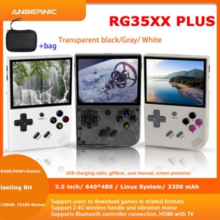 Máy Chơi game Cầm Tay anbernic rg35xx plus Hệ Thống linux 3.5 inches 64 / 128gb 5000-10000games Hỗ Trợ psp ps1 3300mah