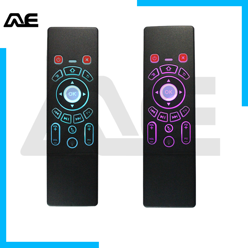 Bàn PhíM + ChuộT Bay Không Dây 2.4g VớI CảM ỨNg NhiềU MàU SắC